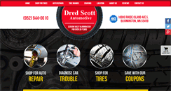 Desktop Screenshot of dredscottautorepair.com